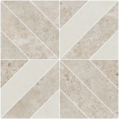 Kerama Marazzi ID125T Декор Про Лаймстоун бежевый матовый 60х60