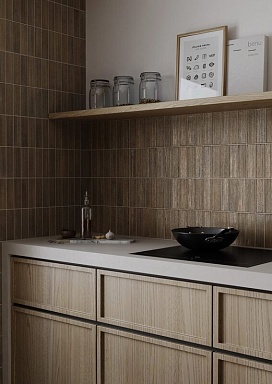 Керамогранит Gayafores Kirei Olivo Gloss 32x62,5