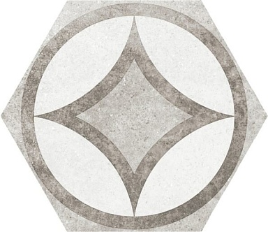 Декор Equipe 22099 Hexatile Cement Garden Grey 17,5x20 (17 видов паттерна)