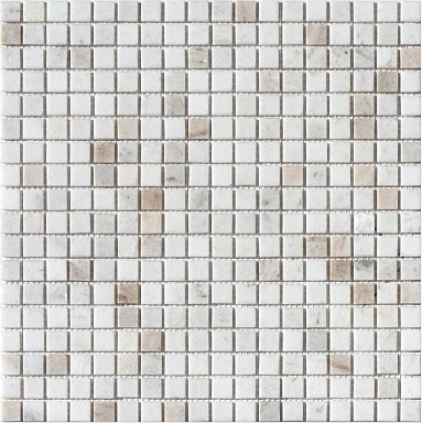 Мозаика Orro Mosaic Valentino Bianco Tum 15x15x4 305x305