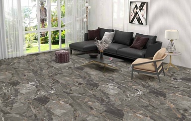 Керамогранит BELLEZA Scolate Brown Stonela Mocha Carving 60x120