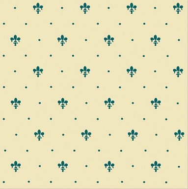 Декор Petracers GL09-02 Giglio Verde Su Crema 20x20