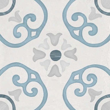 Керамогранит Harmony 3386036517 Sirocco Blue Dhalia 9mm R10 22.3x22.3