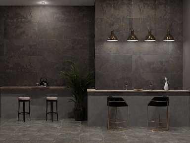 Керамогранит Axima Sydney антрацит 600х1200х10