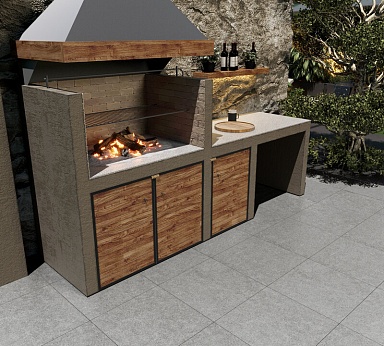Керамогранит Creanza EV1001-A Bottega Acero Evan 60x120