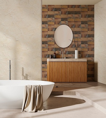 Керамогранит Nanda Tiles Atelier Oyster White 11,5x23