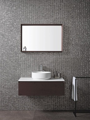 Мозаика L'Antic Colonial L244008671 Gravity Aluminium Hexagon Gold 30.7x30.4x04
