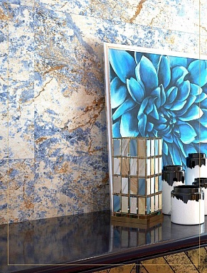 Керамогранит Novin Ceram Yazd Tile Co N9377 Albo Nano Polish Rect 60x120