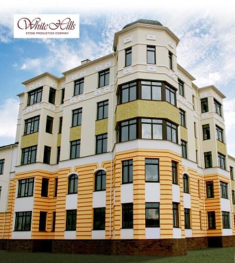 Искусственный камень White Hills 460-10 Беркли 12x12x1,2-1,6