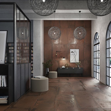 Керамогранит Kerama Marazzi DD700400R Про Феррум черный обрезной 20x80