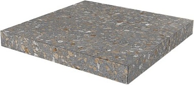 Kerama Marazzi SG632200R/GCA Ступень угловая клееная Терраццо коричневый 33x33