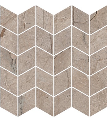 Kerama Marazzi KMD2MSM014BR Декор Ифран мозаичный бежевый светлый глянцевый обрезной 30x31,2x0,9