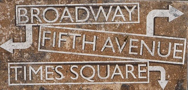 Декор CIR New York Road Signs Mix Chelsea 10x20