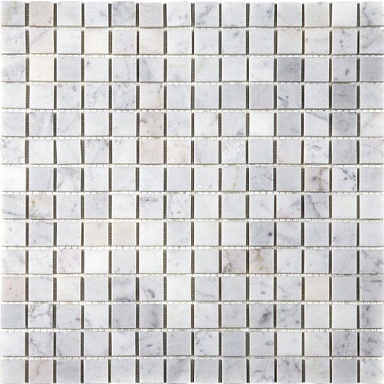 Natural 7M088-20P (Carrara) мозаика Мрамор 20x20 305х305