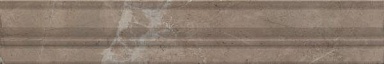 Бордюр Kerama Marazzi BLC033R Серенада бежевый тёмный глянцевый обрезной 30x5