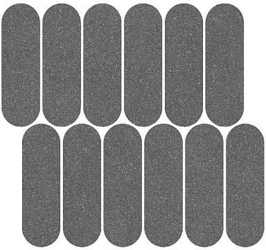 Декор Kerama Marazzi ID147 Джиминьяно наборный антрацит матовый 30x32