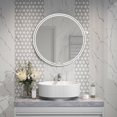 Бордюр Kerama Marazzi POF010 Карандаш Бисер белый Белый 20*1.4