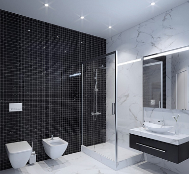 Мозаика StarMosaic JMST026 Grey Polished 30.5X30.5