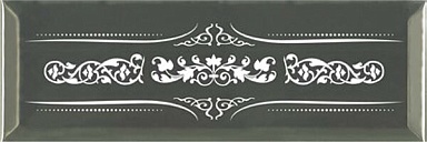 Декор Absolut Keramika Decor Versalles Silver Blanco 10X30