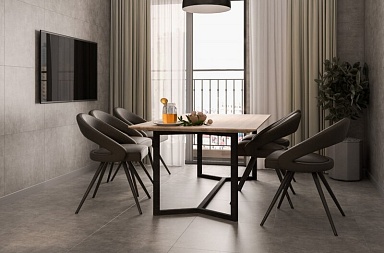 Керамогранит Pieza Ceramica UB016060N Urban Antracite 60х60