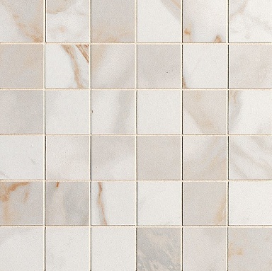 Мозаика FAP Ceramiche fQXD Roma Stone Calacatta Oro Macromosaico Satin 30x30