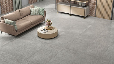 Керамогранит Mozart Concrete Smoke Cubix 60x120
