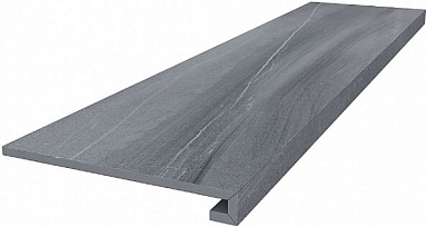 Kerama Marazzi DL500500R/GCF Ступень клееная Роверелла серый 33x119.5
