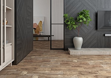 Керамогранит Cersanit C-HW4M092D Harbourwood серый 18,5x59,8