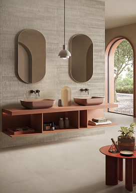 Керамогранит ERGON ELNN Pigmento Cappuccino Silktech R10 Rett 120x120