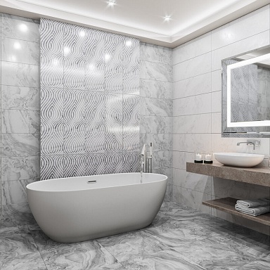 Плитка Gracia Ceramica Ginevra grey 02 30х90