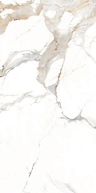 Керамогранит Maimoon Ceramica Statuario Cafe Gold Glossy 60х120