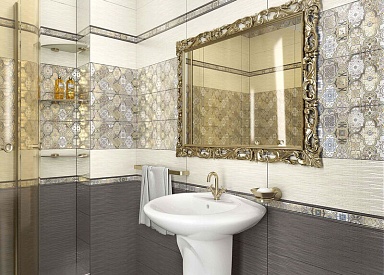 Alma Ceramica DWA11ANT404 декор Анатоли 200*600*7,5