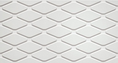 Плитка Атлас Конкорд Россия 600010002253 3D White Rhombus Matt/3Д Вайт Ромбус Матт 30.5x56