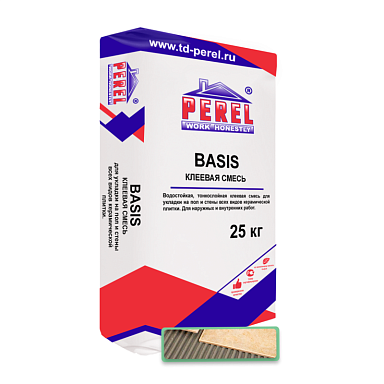 Клей Perel Клеевые смеси Basis 0311 25 кг