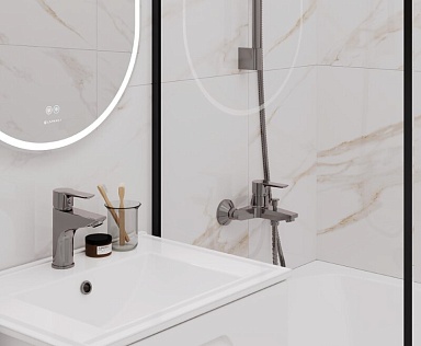 Керамогранит Ceradim Calacatta Regal Gold Белый Полированный 60х60