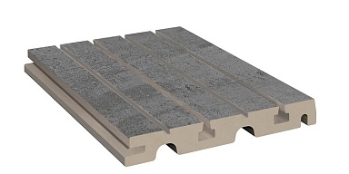 Керамогранит Kerastep Решетка перелива Urban 388 Iron R11/C 245х245х30