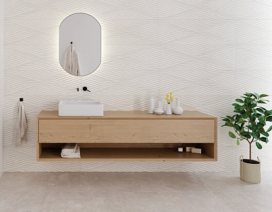 Декор Peronda 27537 Donna White Decor/33,3X100/R 33.3x100