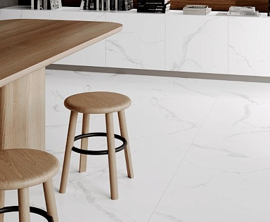 Керамогранит Laparet Statuario White PRO белый матовый R10GR 60х60