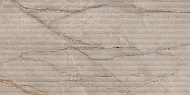 Плитка Kerama Marazzi KM6012B0240R Ифран бежевый светлый глянцевый структура обрезной 60x119,5x1