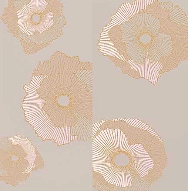 Панно Creto 06-01-1-36-03-13-2434-0 Панно Mono Golden flowers 60х60
