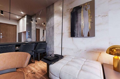 Керамогранит Absolut Gres AB 1155G Snow Onix Pink Gloss 60x60