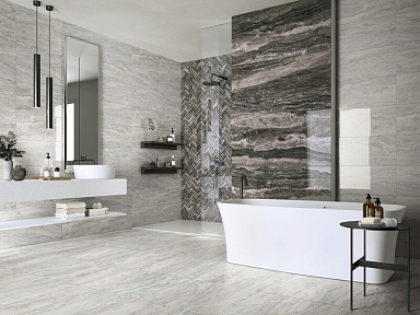 Керамогранит Ascot Gemstone Silver Rett 59.5x119.2