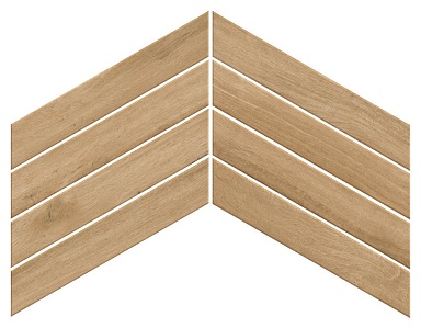 Керамогранит Атлас Конкорд Россия 600010002449 Fusion Oak Golden Chevron 7,5x45