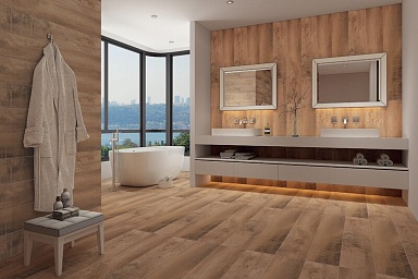Керамогранит Seranit Vintagewood Brown Matt 60x120