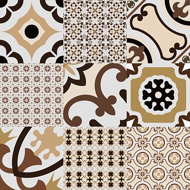 Декор El Molino Logos Beige Satin 58x58