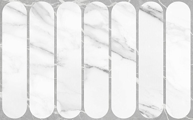 Плитка Gracia Ceramica 010100001582 Арко белый низ 03 25х40
