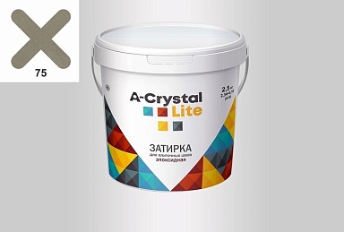 Смеси и затирки A-Crystal Затирка эпоксидная 75 Эпоксидная затирка Lite 1кг