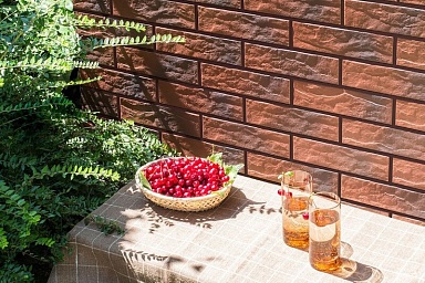 Клинкерная плитка CERRAD Elewacja Gladka Rott спец. 24,5х6,5