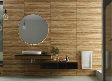 Декор Meissen 16882 Harmony коричневый рельеф ректификат 44,8x89,8