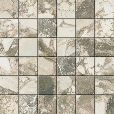 Мозаика Атлас Конкорд Россия 610110001074 Forte dei Marmi Ceppo Apuano Cream Mosaic 30x30